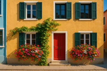 Vibrant Exterior Design