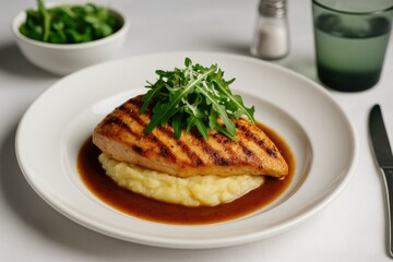 Savory meat dish served on a plate