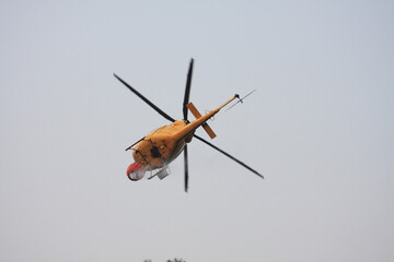 Work to extinguish a forest fire