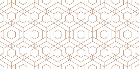 Geometric Harmony: Intricate pattern composed of interconnected hexagonal shapes. a visual dance of precision and balance, perfect for backgrounds or design elements. 