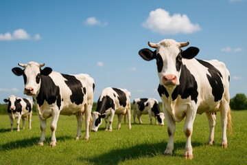 Cattle grazing in a natural setting