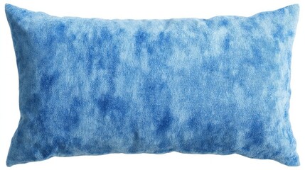 Fluffy azure cloud pillow evokes serene daydreaming, perfect for Hygge meditation or serene Uzbek Chilla relaxation sessions