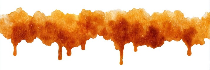 Orange syrup rivulets cascade like molten silk, echoing sweet symphonies of Pancake Day and the Honey Festival delight