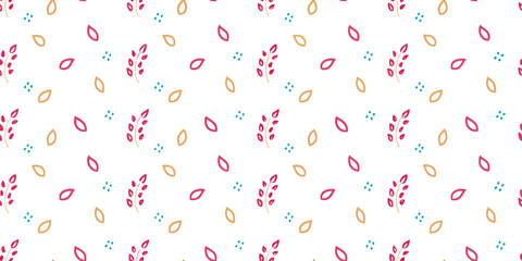 Watercolor Floral Repeat Pattern: A harmonious repeat pattern showcasing stylized floral motif in soft watercolor hues, evokes a sense of timeless elegance.