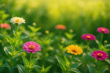 Morning floral backdrop for a fresh start