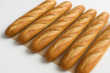Freshly baked baguettes available in large quantities