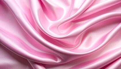 soft wavy luxurious pink fabric background