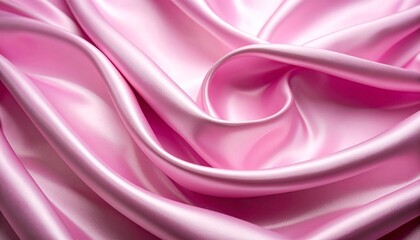 soft wavy luxurious pink fabric background