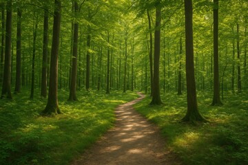 Fototapeta premium Stunning woodland scenery