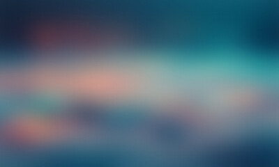 Soft gradient of blue and pink hues abstract background