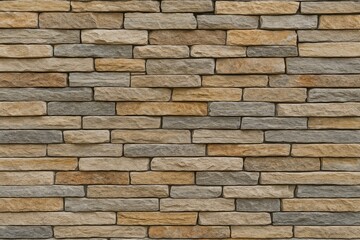 Obraz premium Layered Stone Wall Background
