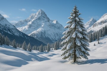 Mountain Range in Europe