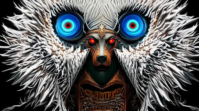 Unusual and scary transformations of the Egyptian god Anubis in ancient legends and mythology