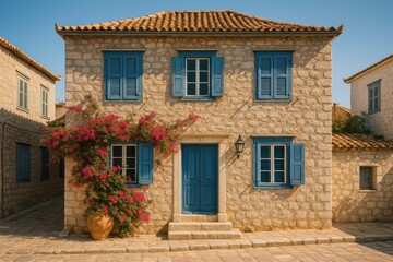 Charming vintage residence by the harbor in a historic coastal town