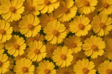 Stunning yellow blossoms with floral and nature-inspired scenery