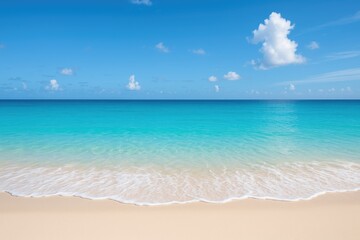 Obraz premium Tropical coastline and sandy shores