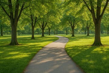 Obraz premium A peaceful spot for strolling