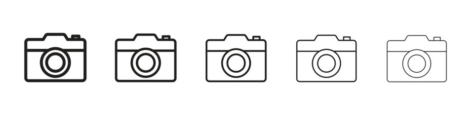 Camera icon vector, Symbol, logo illustrations