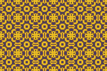 Seamless Luxury Wallpaper Decoration Tile Fashion Fabric Digital Graphic Art Shape Geometric Interior Perspective Template Visual Symmetric Textile Texture Design Cloth Background Endless Pattern.