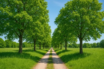 Exploring lush green alleyways for travelers