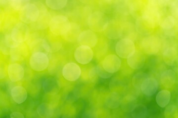 Fototapeta premium Abstract green bokeh with a nature-inspired background