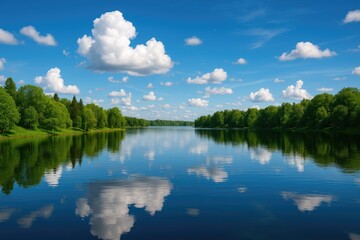 Stunning waters and expansive sky scenery