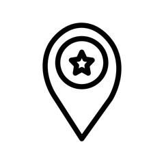location line icon