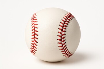 Single baseball ball displayed on a plain white background