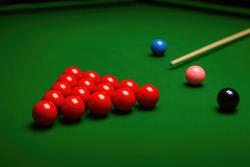 Billiard balls for snooker game