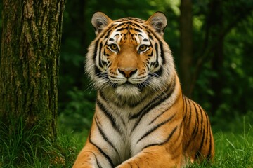 Amur Tiger Portrait Showcase