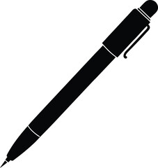 Classic Black Pen Illustration Vector Graphic for Design Projects