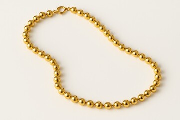 Elegant Gold Bead Chain for Jewelry Making