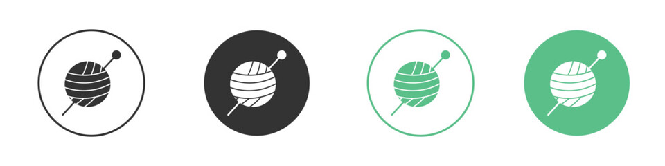 Crochet icon Vector simple flat graphic illustration.