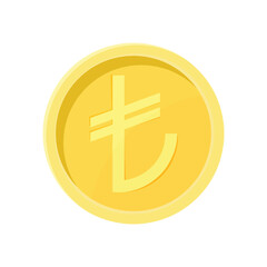 Lira Turkey Coin Internet Currency Concept