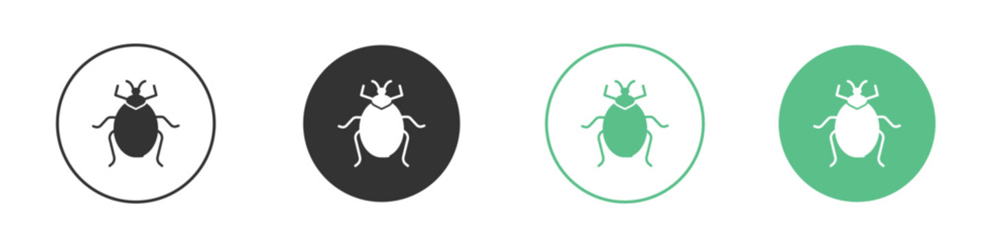 Bedbug icon Vector simple flat graphic illustration.
