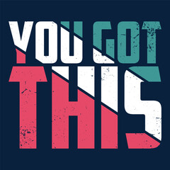 You got this hand lettering art for t shirt