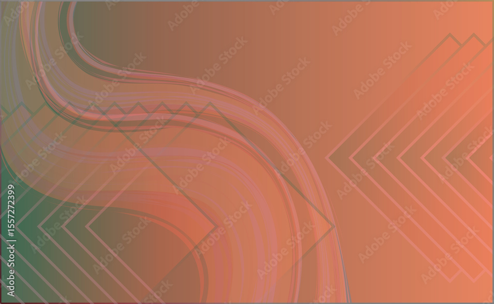 Fototapete abstract colorful background with geometric shapes vector illustration in flat style., shapes patter