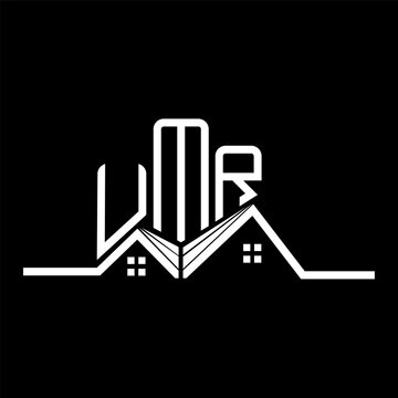 UMR Real State logo design, UMR simple and modern logo. UMR luxurious alphabet design