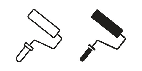 Paint roller icon
