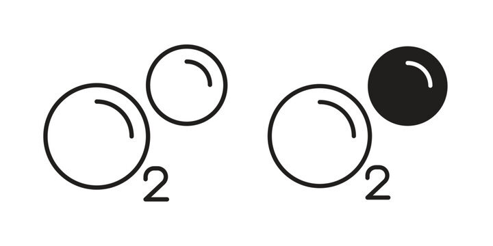 Oxygen O2 Icon