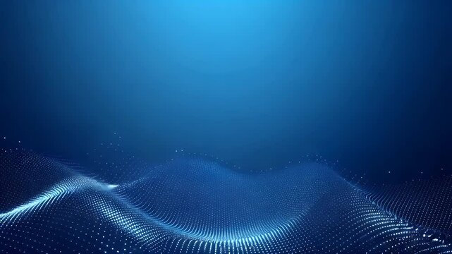 Abstract digital wave graphic
