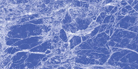 Abstract blue marble texture with veins and vein-like structures, perfect for design backgrounds and surface coverings and decorative elements