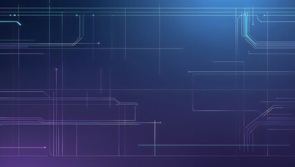 Abstract Geometric Digital Network Connection Background