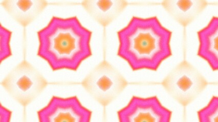 Abstract Radiant Burst with Soft Grain Texture, Symmetrical Glow Pattern in Psychedelic Style,...