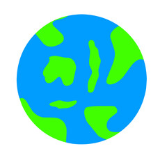 Earth planet vector