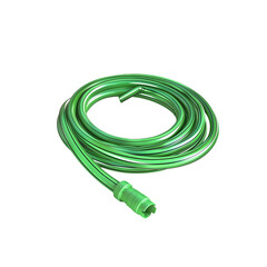 A garden hose, commonly used in gardening and agriculture, is a