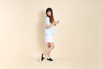 20s Asian Woman in casual clothes