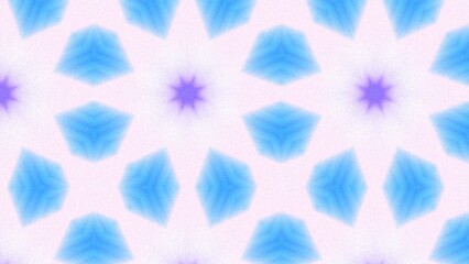Abstract Radiant Burst with Soft Grain Texture, Symmetrical Glow Pattern in Psychedelic Style,...