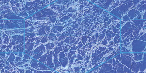 Abstract blue texture background with geometric outlines and subtle patterns representing concepts of digital design and innovation