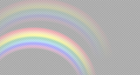 Rainbow icon, rainbow. Raindrops on transparent background. Rainbow shimmering on a transparent background. Downpour, hail rainy weather. png